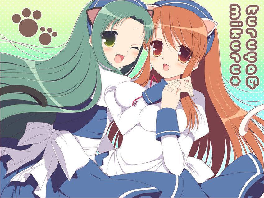 asahina mikuru and tsuruya (suzumiya haruhi no yuuutsu) drawn by sumii
