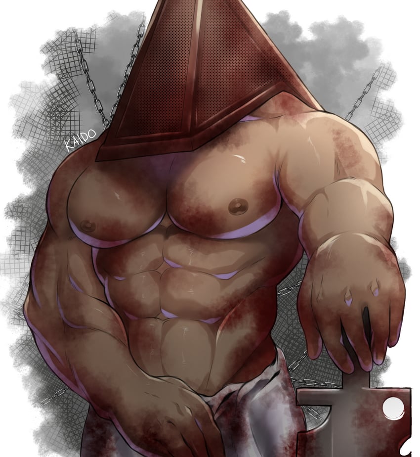 pyramid head (silent hill and 2 more) drawn by kaido_(62145659)