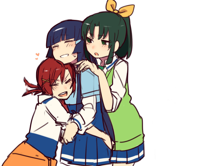 midorikawa nao, aoki reika, and hino akane (precure and 1 more) drawn by yomosaka