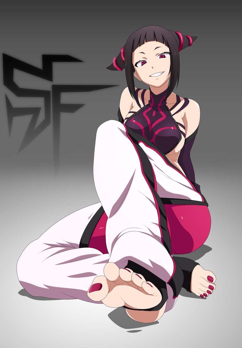 han juri (street fighter and 1 more) drawn by makinaru