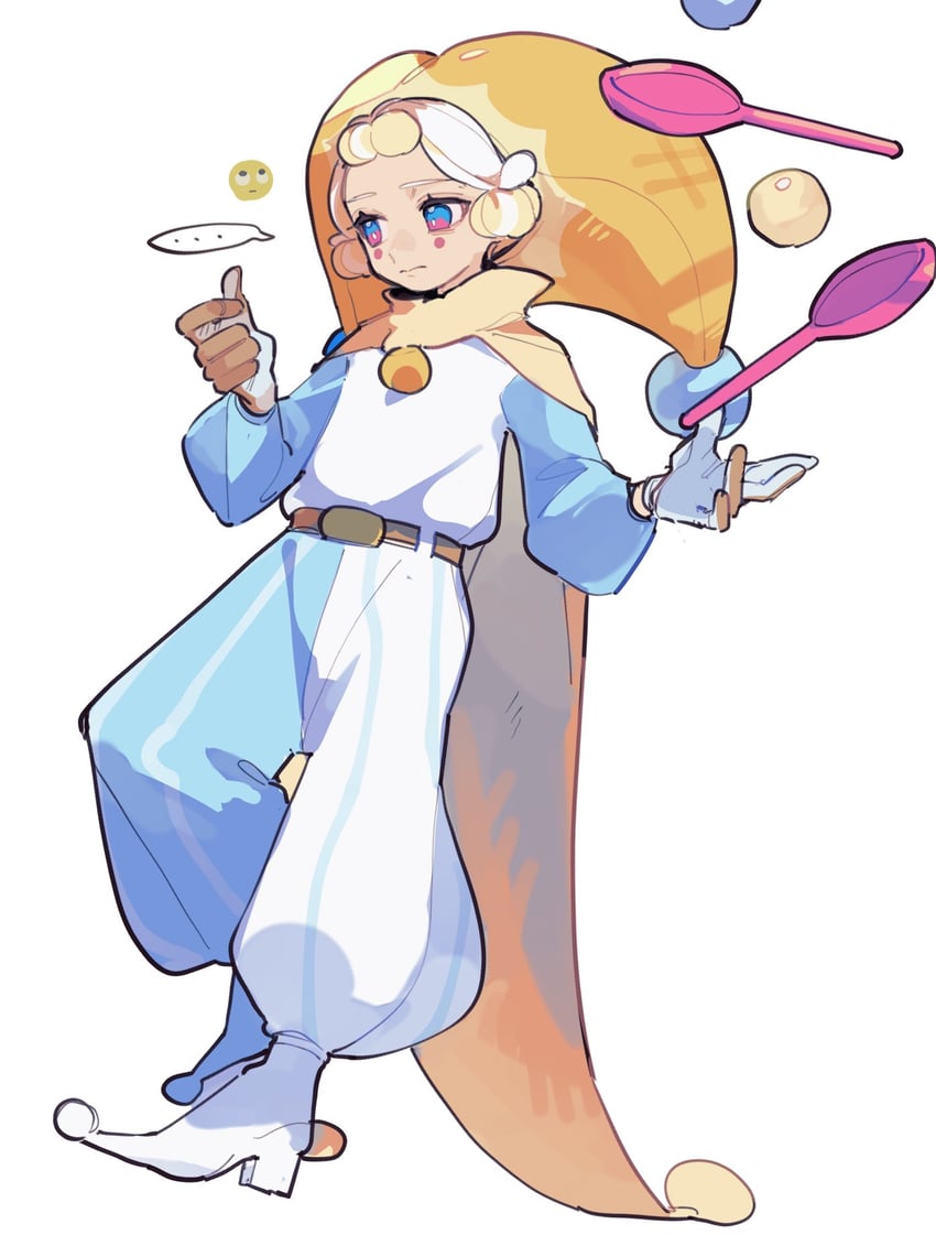 ice juggler cookie (cookie run and 1 more) drawn by urolo