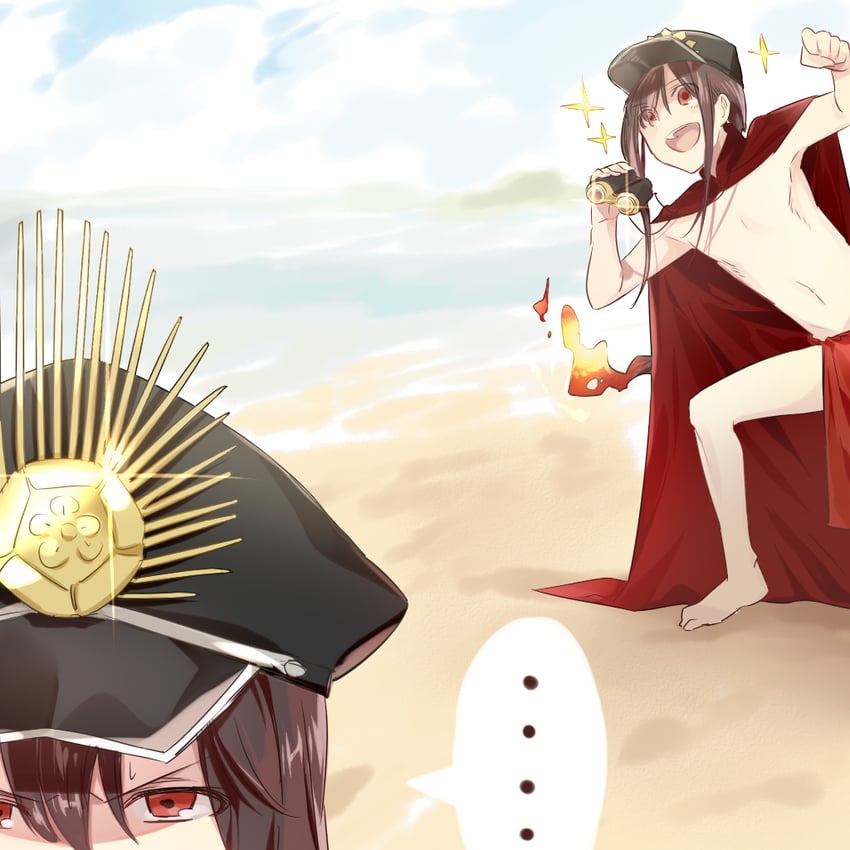 oda nobunaga and oda nobukatsu (fate and 1 more) drawn by wakayama_kyuuaka