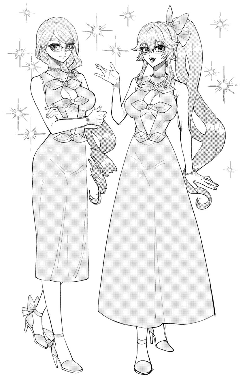 tamamo and koyanskaya (fate and 1 more) drawn by onikudaisuki_x