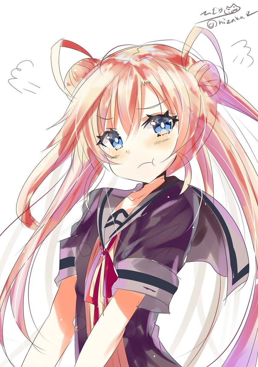 abukuma and abukuma kai ni (kantai collection) drawn by hizaka