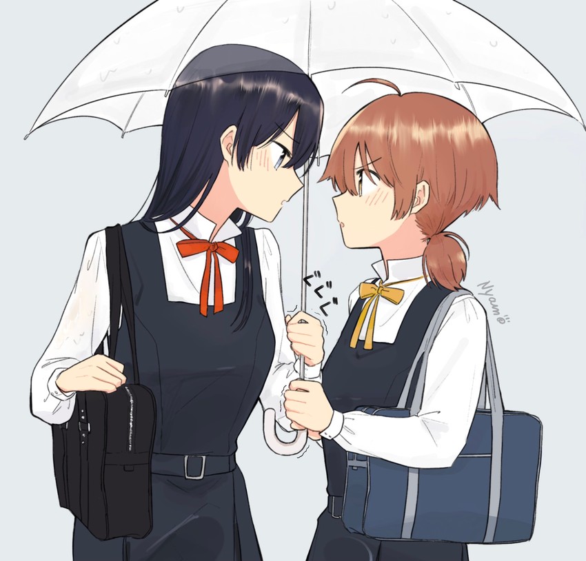 koito yuu and nanami touko (yagate kimi ni naru) drawn by nyamo