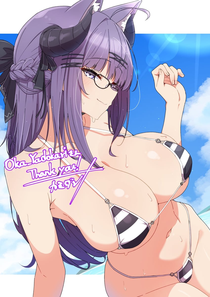 oka yadokari (original and 1 more) drawn by kamidan