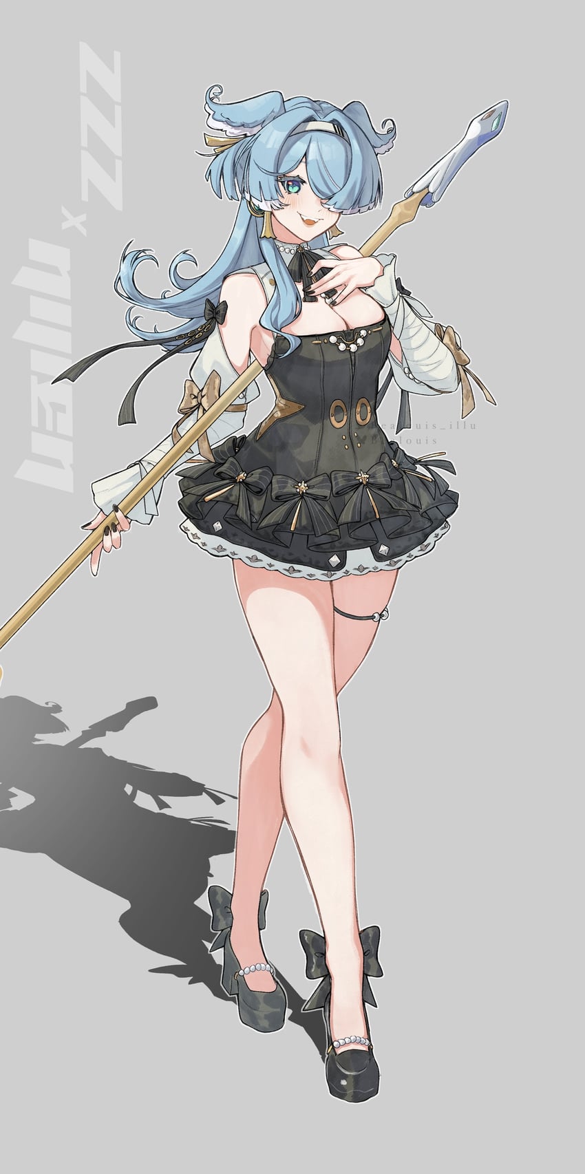 elira pendora and astra yao (nijisanji and 2 more) drawn by bealouis_illu