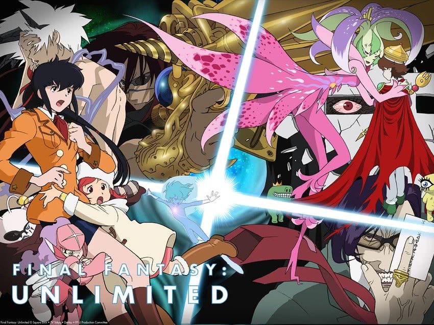 lisa pacifist, hayakawa ai, kuroki kaze, shiroi kumo, hayakawa yuu, and 1 more (final fantasy and 1 more)