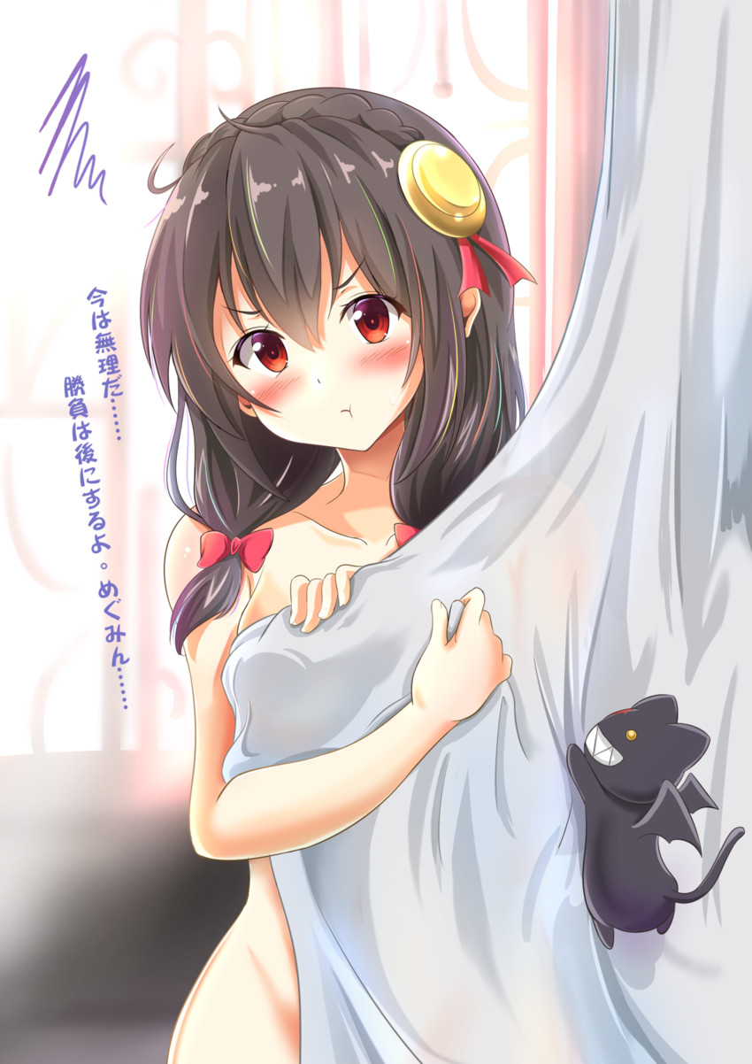 yunyun and chomusuke (kono subarashii sekai ni shukufuku wo!) drawn by radek_ken