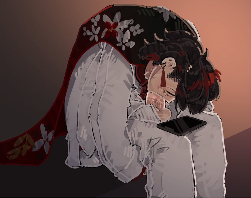 vox akuma (nijisanji and 1 more) drawn by shuuko_(s_h_uuko)
