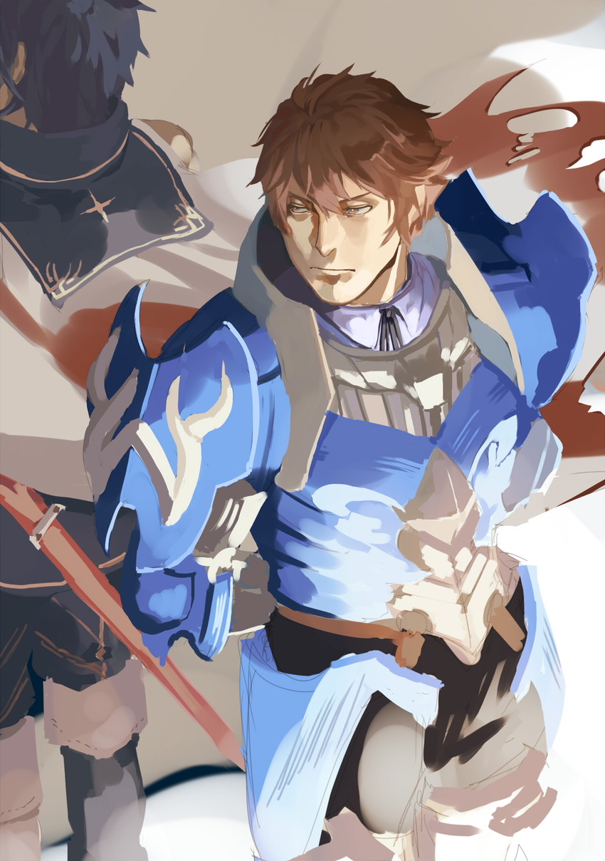 chrom and frederick (fire emblem and 1 more) drawn by avvo_(ekireikirei)