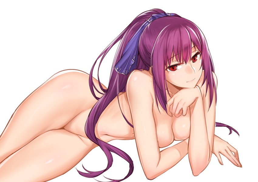 scathach and scathach skadi (fate and 1 more) drawn by onceskylark