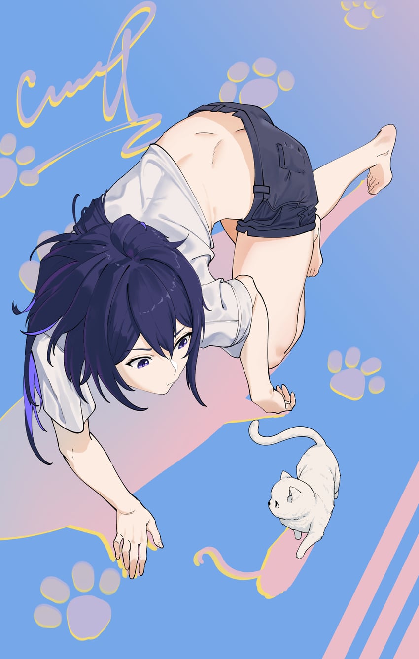 seele (honkai and 1 more) drawn by leng_sediao_kafei