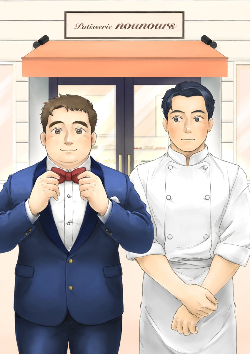 inari konnosuke and bonfuku honjirou (saenai boku wa kimi no hero) drawn by nore_(boosuke)