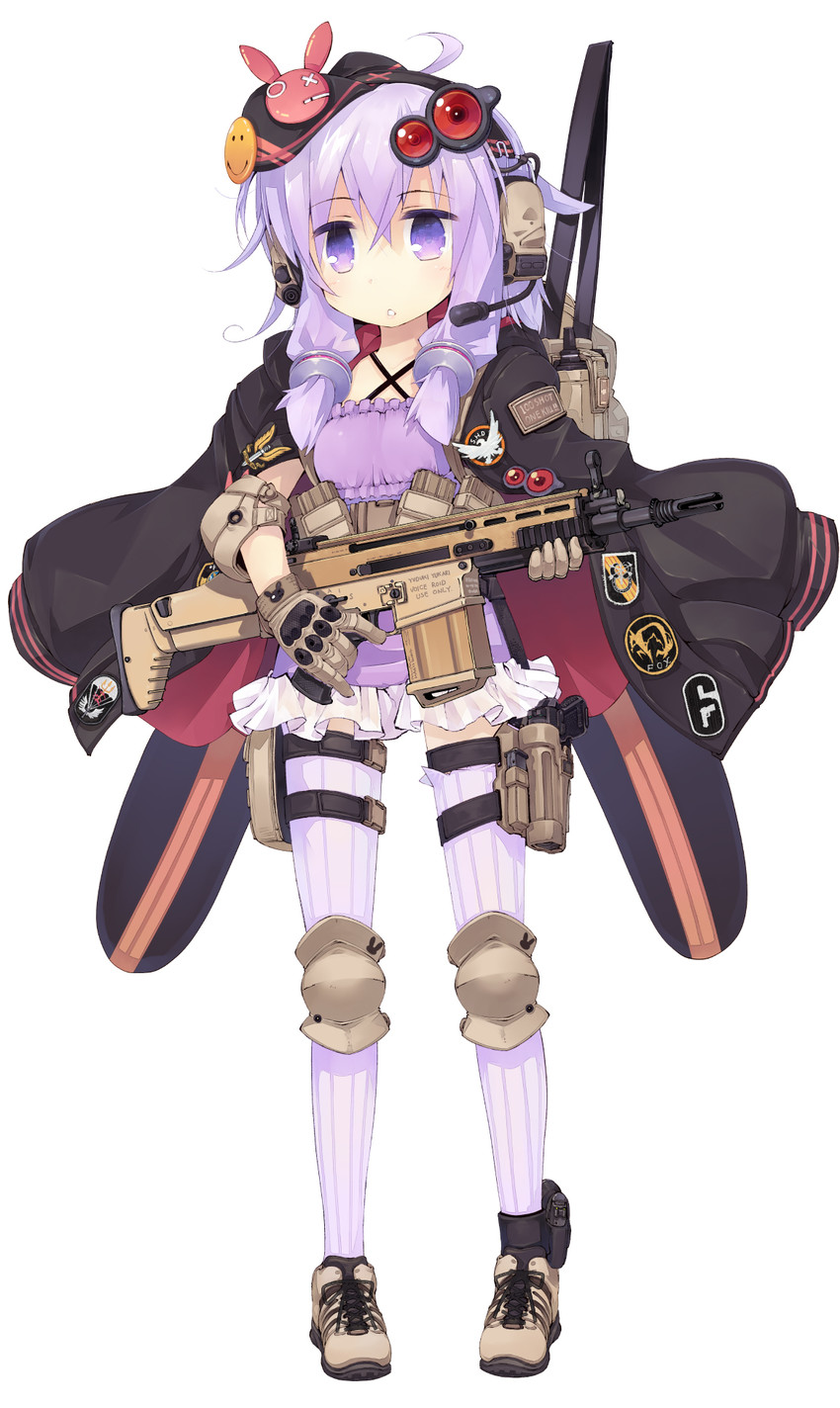 yuzuki yukari (vocaloid and 1 more) drawn by nanaroku_(fortress76)