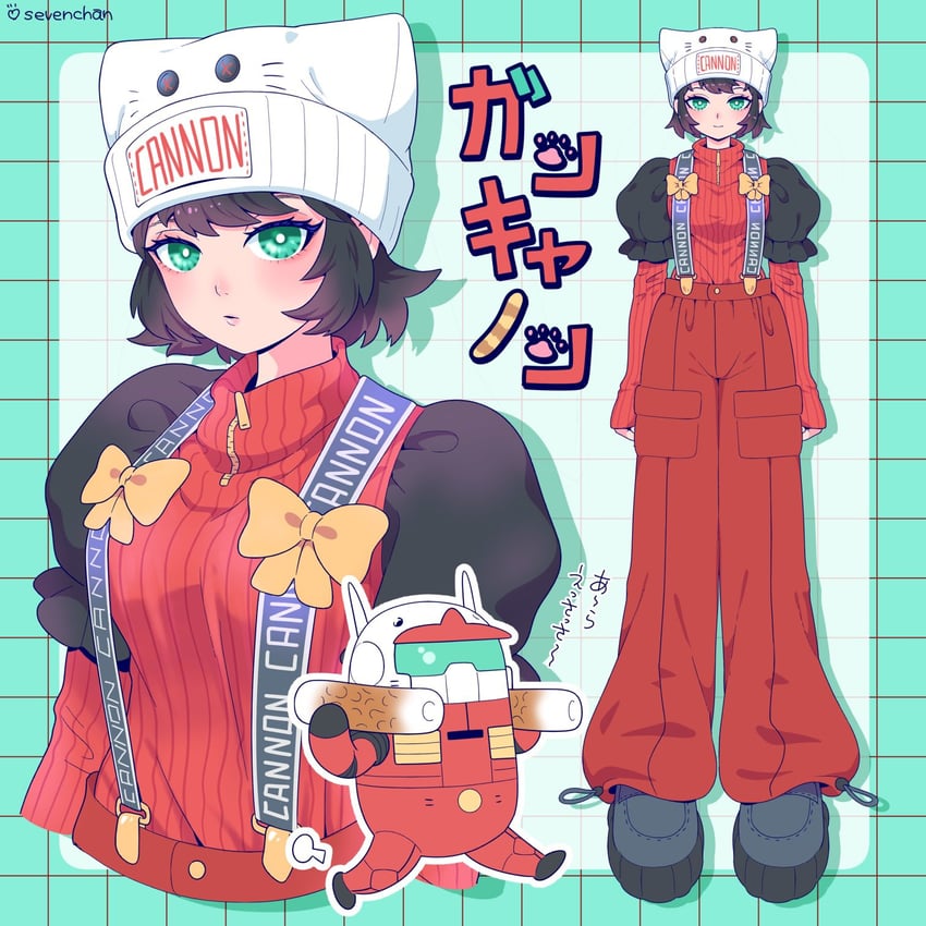 guncannon (gundam and 1 more) drawn by shira_neri