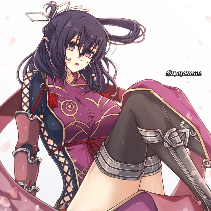 rixia mao (eiyuu densetsu and 2 more) drawn by yukiko_(leovioykk)