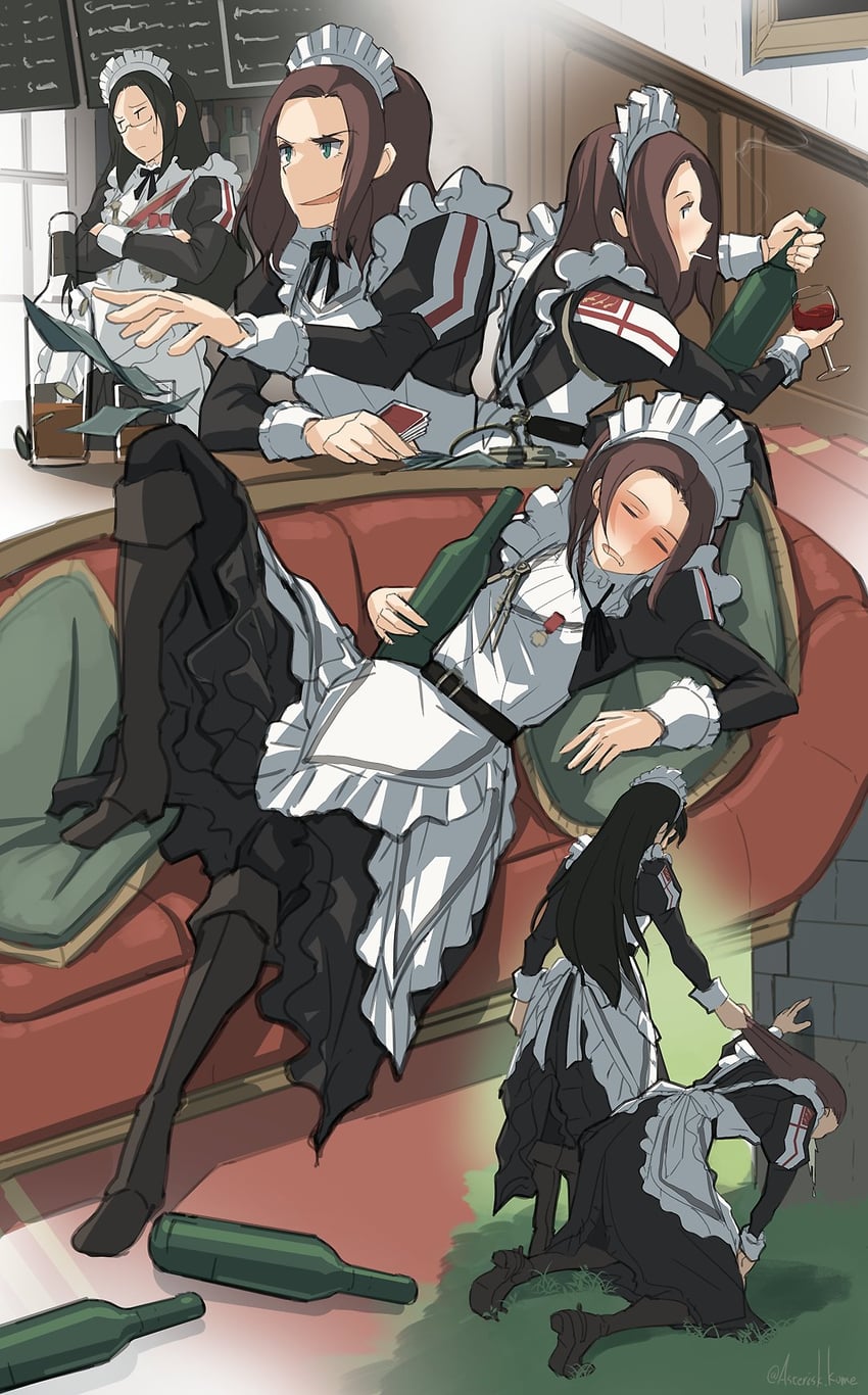 gina wallace and marie gardner (heroes of order) drawn by asterisk_kome