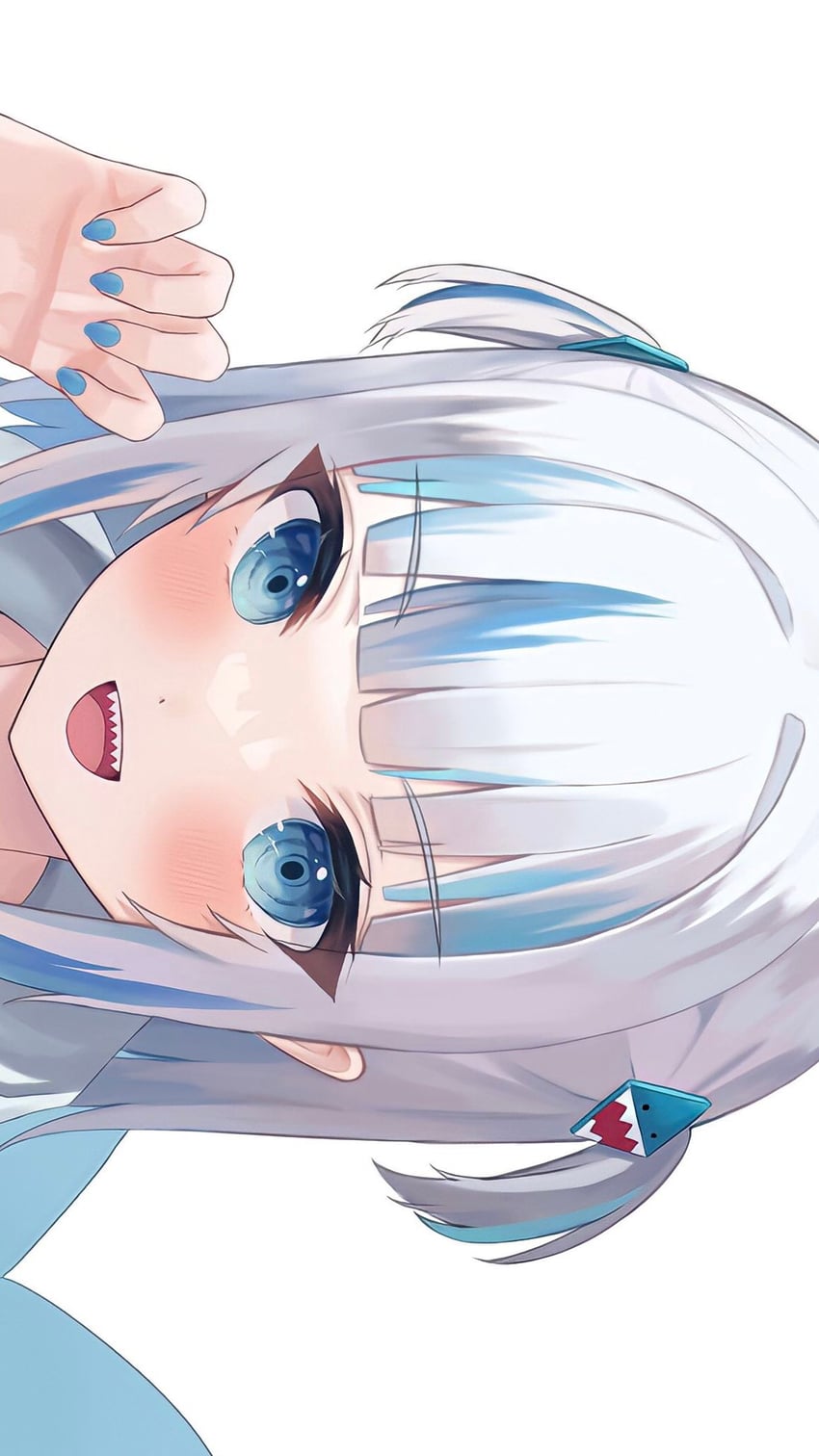 gawr gura (hololive and 1 more) drawn by kirimi