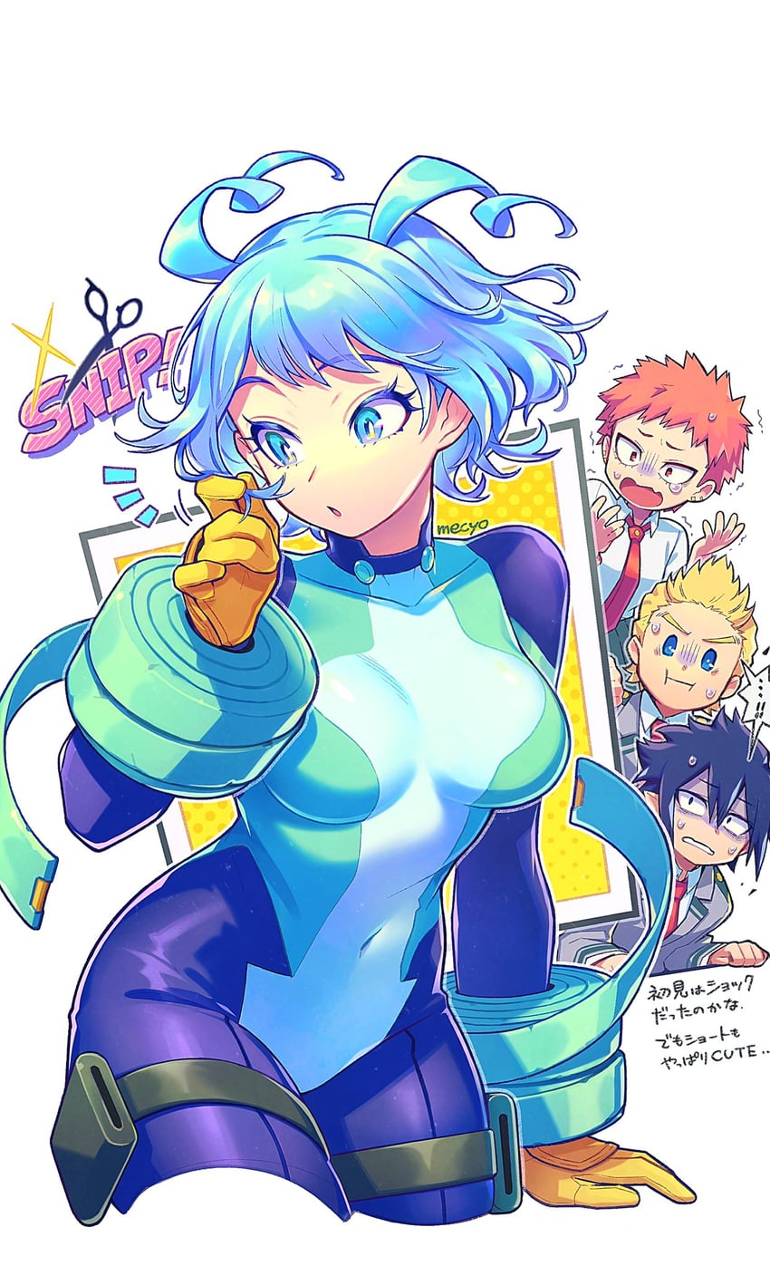 hado nejire, togata mirio, amajiki tamaki, and haya yuuyu (boku no hero academia) drawn by mecyo_(mamezurushiki)