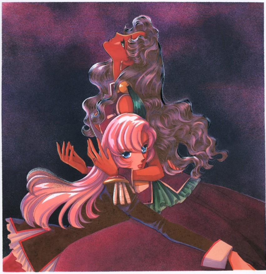 tenjou utena and himemiya anthy (shoujo kakumei utena) drawn by saitou_chiho