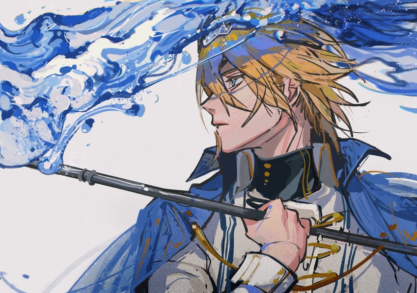 dimitri alexandre blaiddyd (fire emblem and 1 more) drawn by urotozm