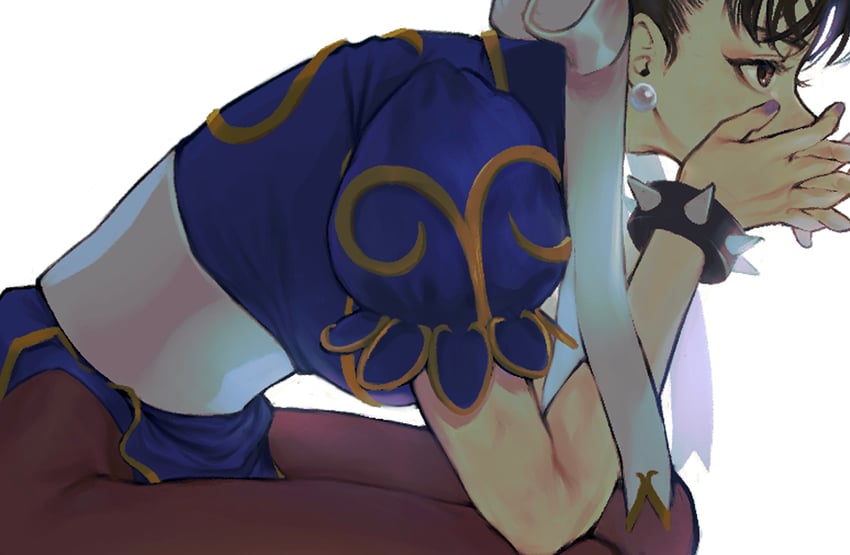 chun-li (street fighter and 1 more) drawn by hitsuji_kusa