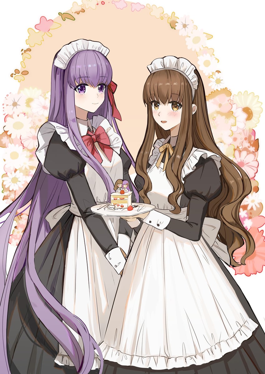 matou sakura and kishinami hakuno (fate and 1 more) drawn by chunzisame