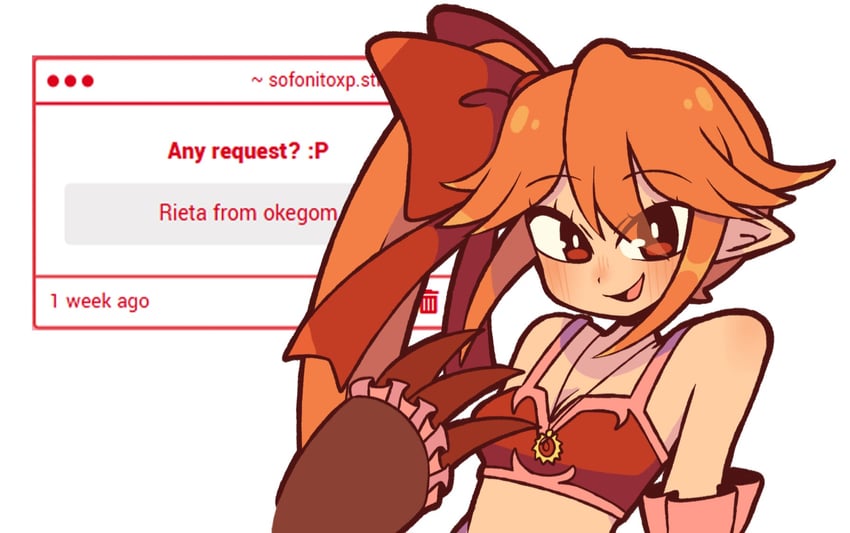 rieta (funamusea and 1 more) drawn by sofo_soup