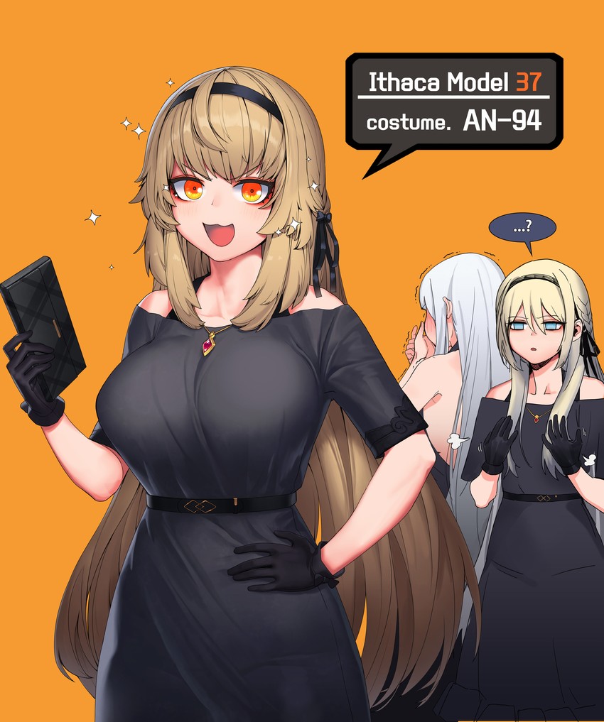 ak-12, an-94, and m37 (girls' frontline) drawn by cain_(gunnermul)