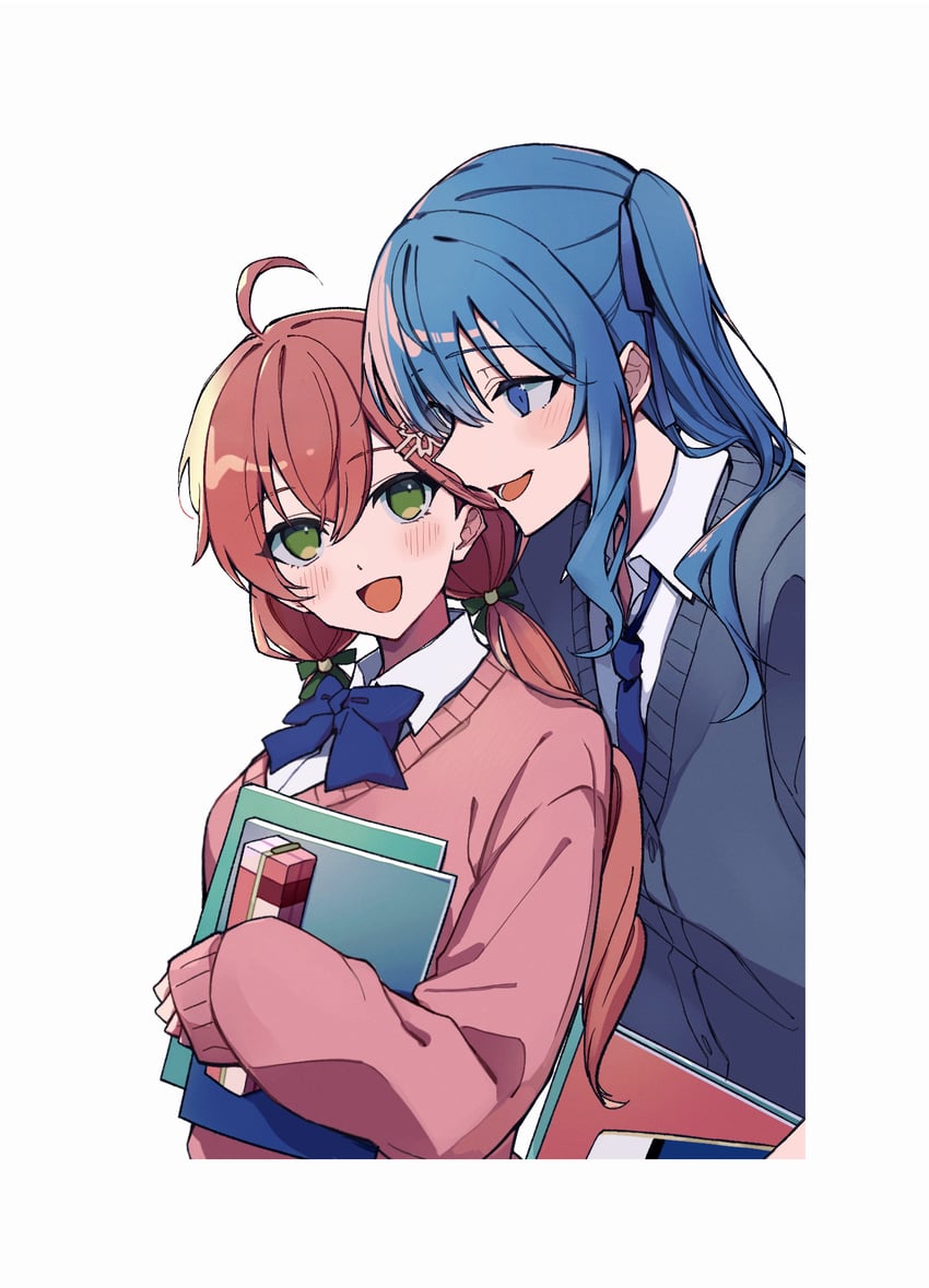 hoshimachi suisei and sakura miko (hololive and 1 more) drawn by tozaki_(r_sailing)