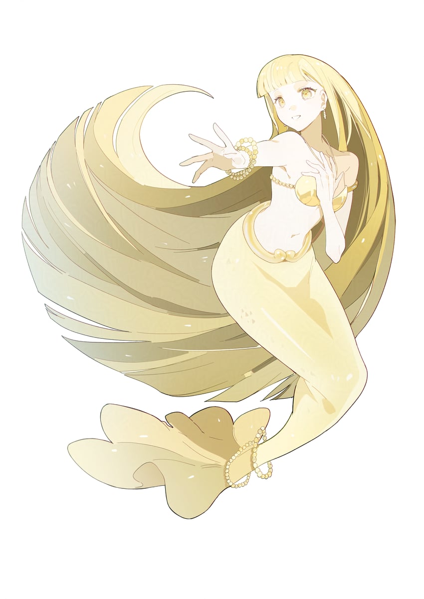 coco (mermaid melody pichi pichi pitch) drawn by morgue_(southsakura)