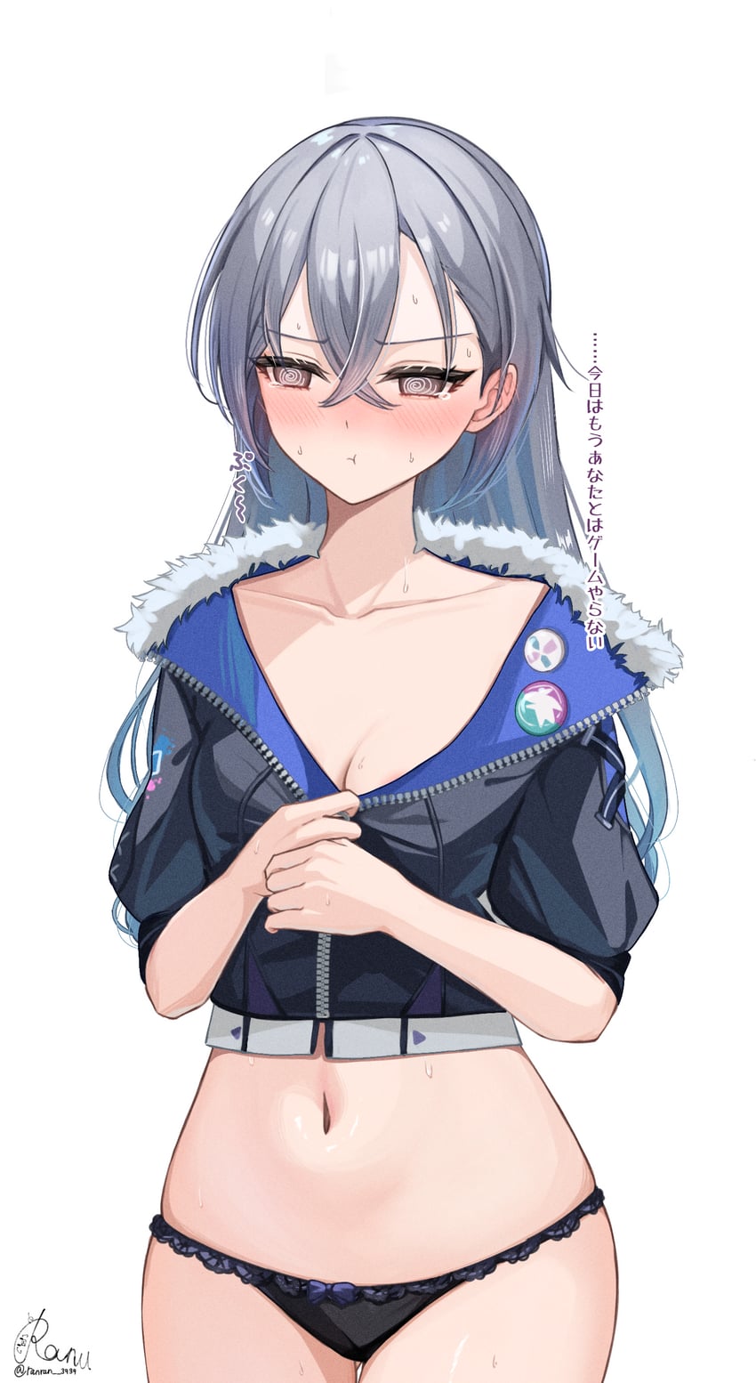 silver wolf (honkai and 1 more) drawn by ranran_3939