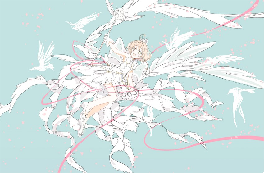 kinomoto sakura (cardcaptor sakura and 1 more) drawn by ume_(plumblossom)