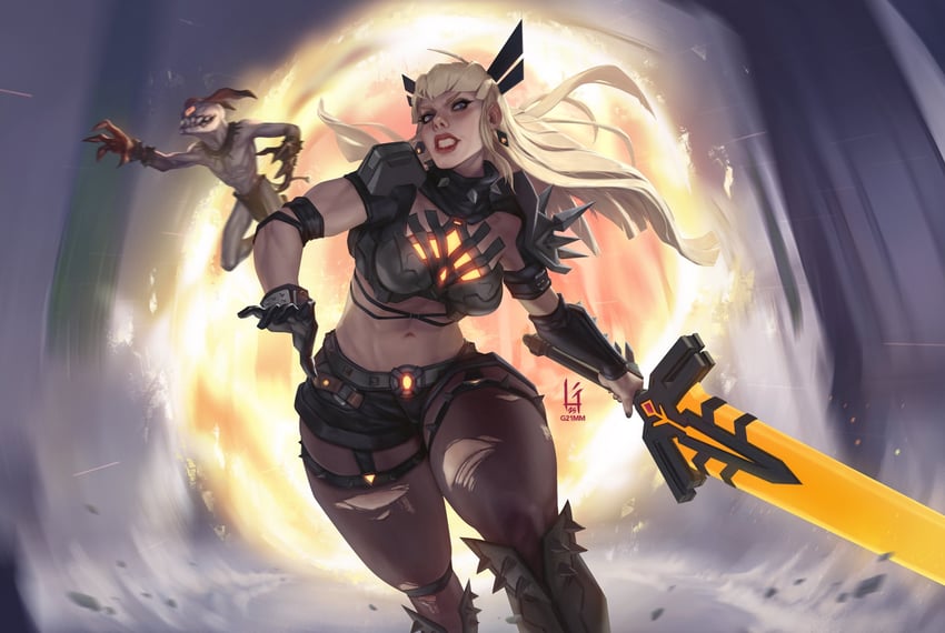 magik (marvel and 2 more) drawn by g21mm