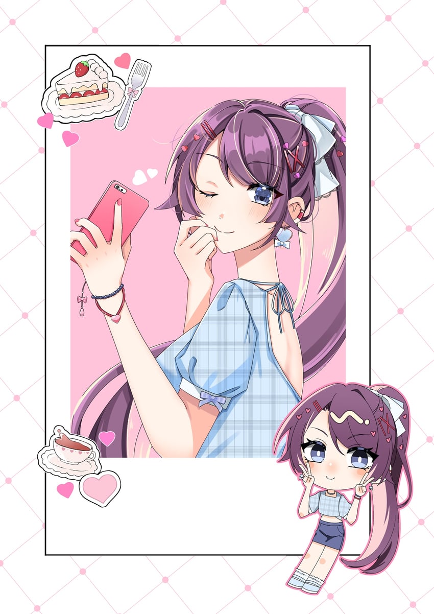 senjougahara hitagi (monogatari) drawn by jmfz5558
