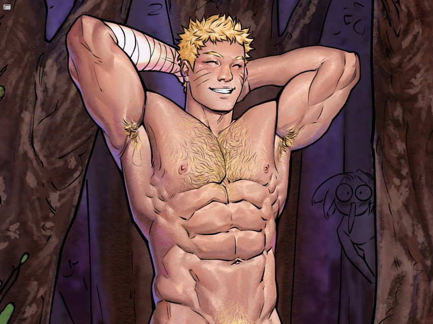 uzumaki naruto (naruto and 1 more) drawn by blake_alexander