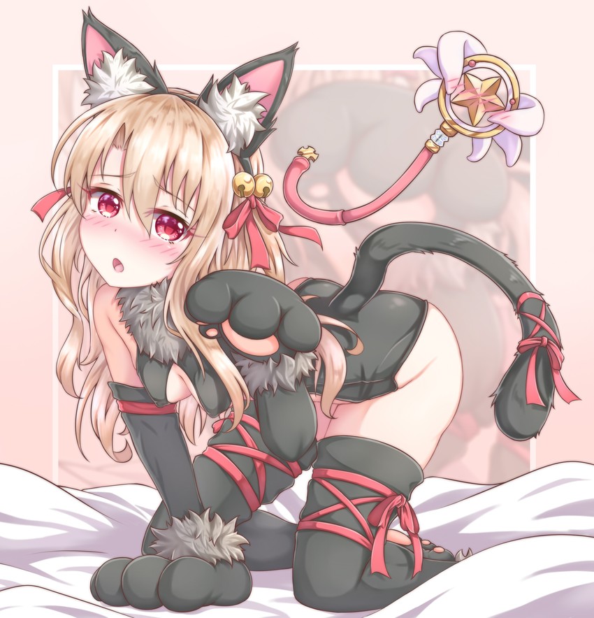 illyasviel von einzbern and magical ruby (fate and 2 more) drawn by zongren