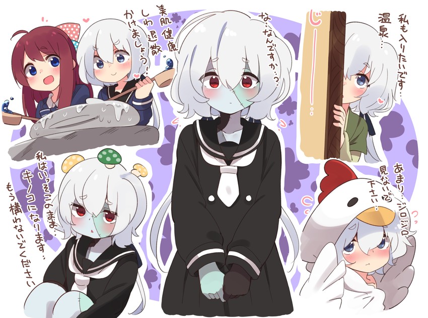 konno junko and minamoto sakura (zombie land saga) drawn by suzuki_toto