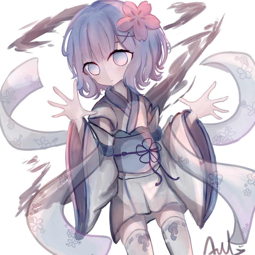 rem (re:zero kara hajimeru isekai seikatsu) drawn by aiu_.