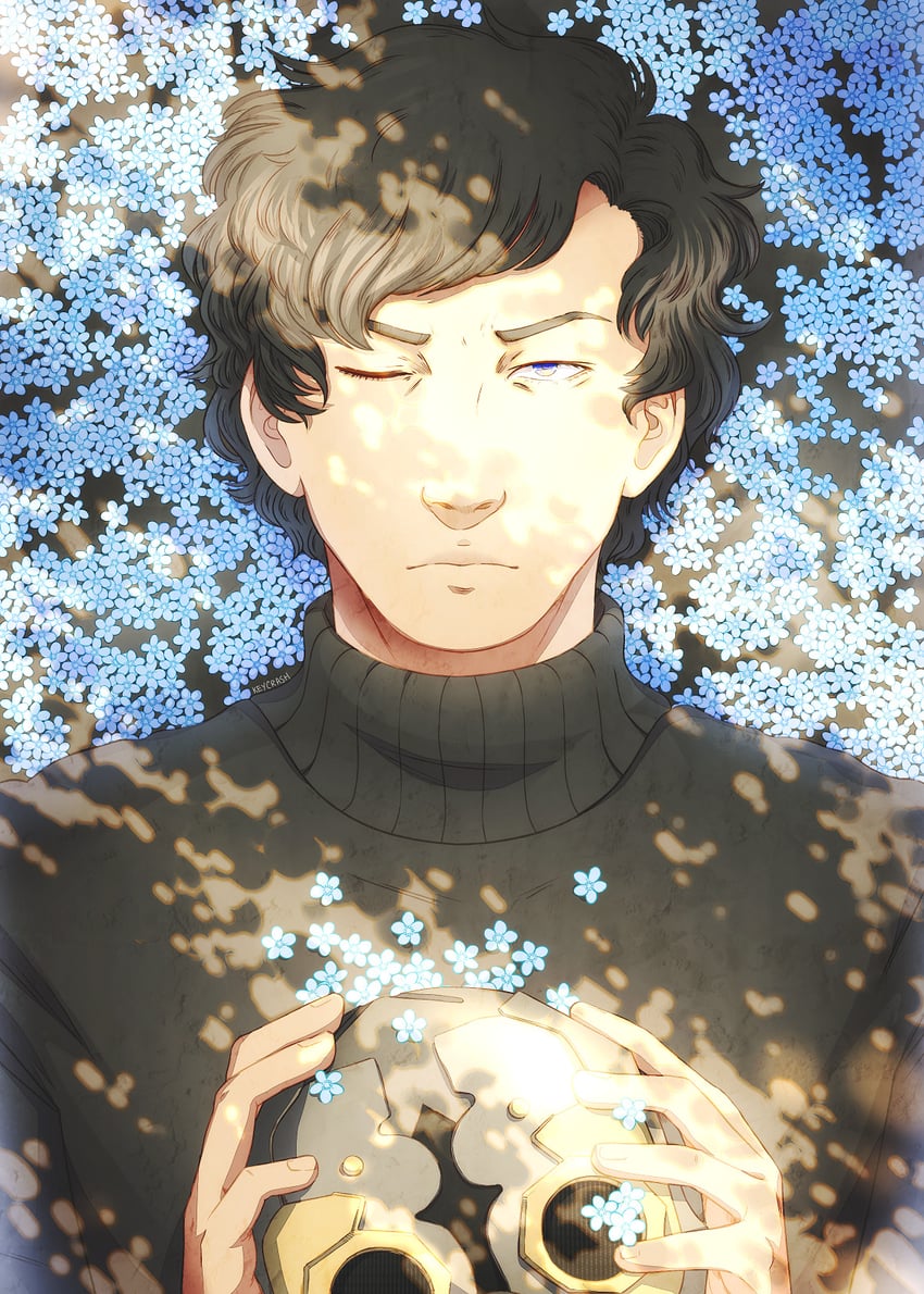 k (kyokugen dasshutsu and 1 more) drawn by keycrash