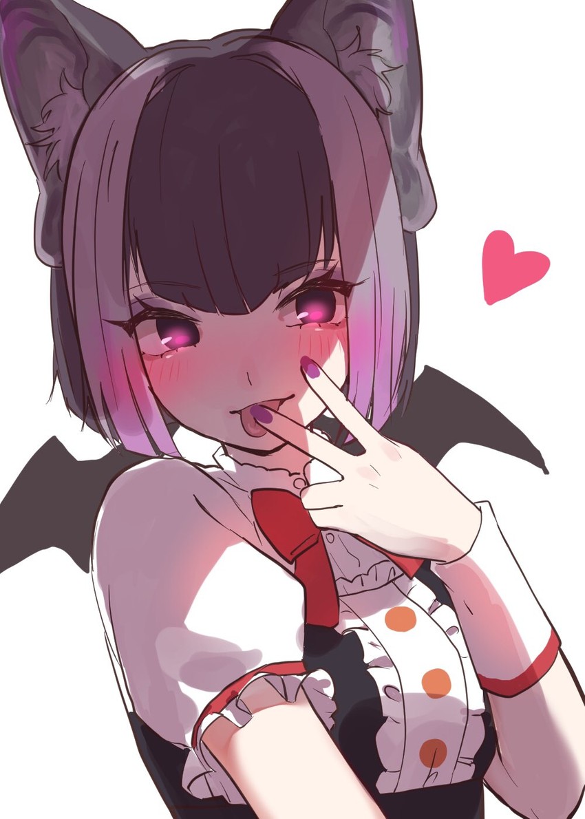 common vampire bat (kemono friends and 1 more) drawn by chicha_(chi_cha_rigbo)