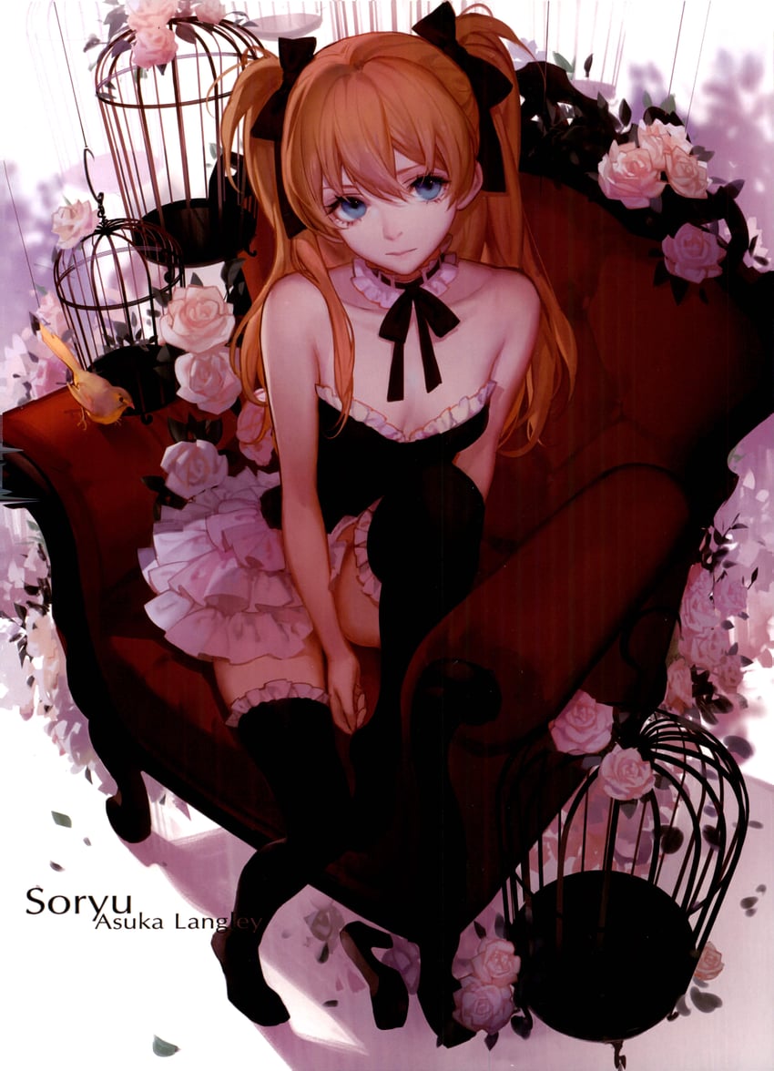 souryuu asuka langley (neon genesis evangelion) drawn by ask_(askzy)