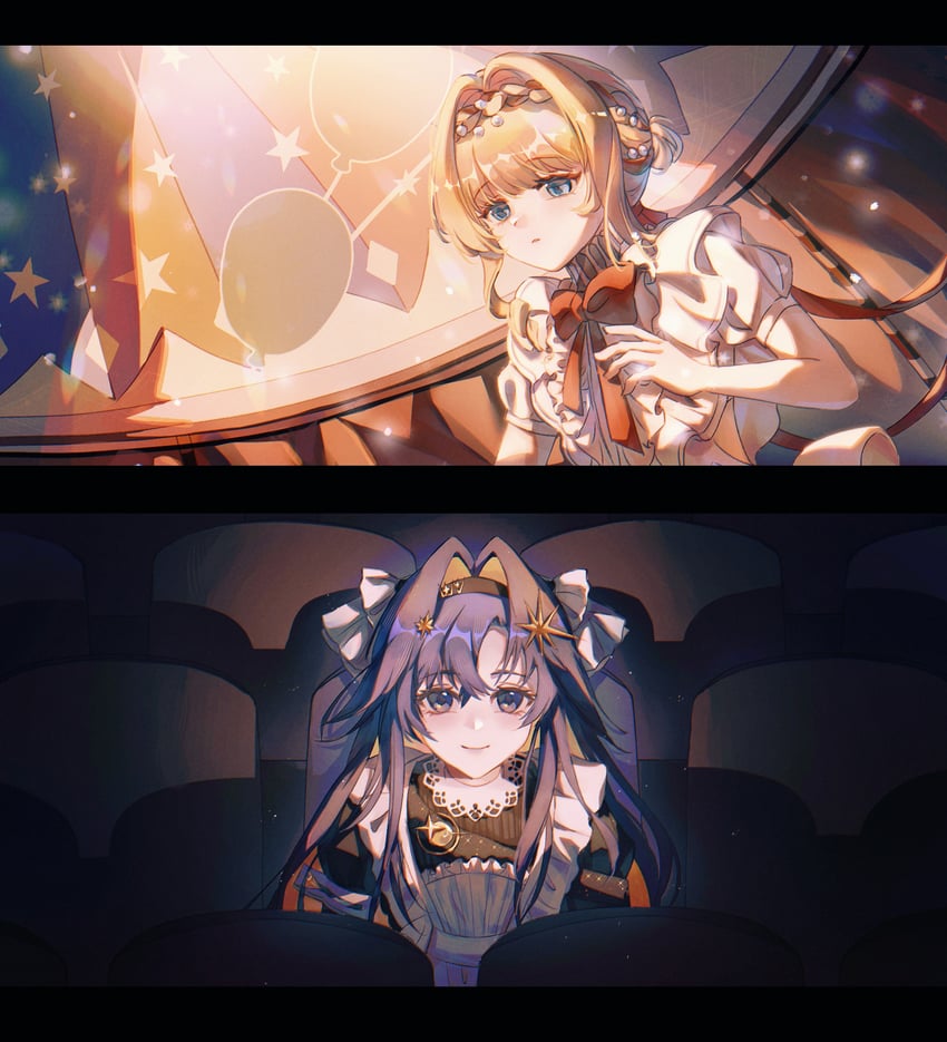 voyager and kiperina (reverse:1999) drawn by yi_zui_hua_yue