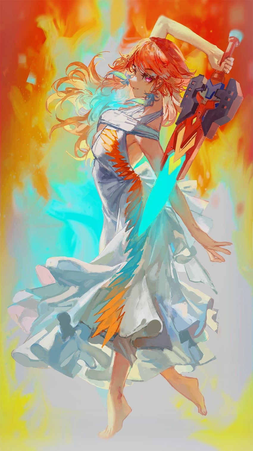 takanashi kiara (hololive and 1 more) drawn by quasarcake