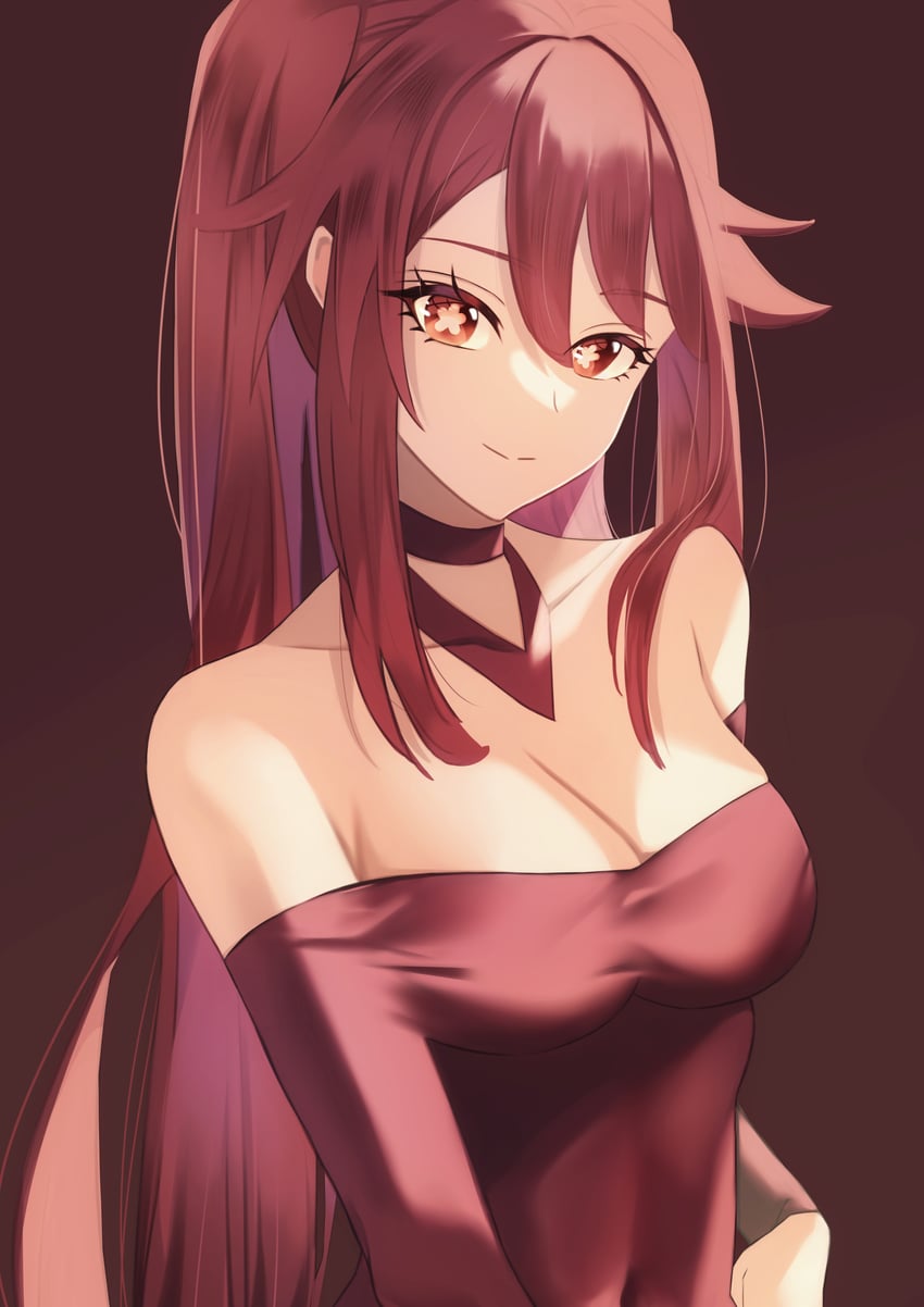 hu tao (genshin impact) drawn by katagiri_nanoka