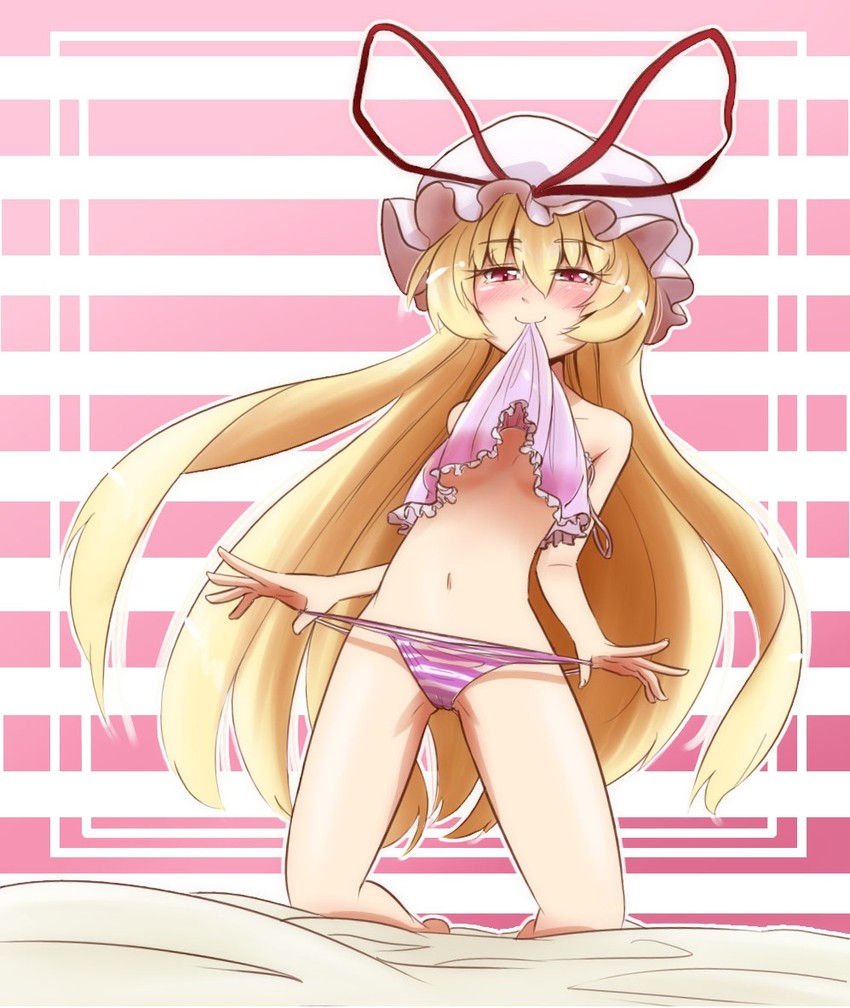 yakumo yukari (touhou) drawn by nadaka_harutsugu