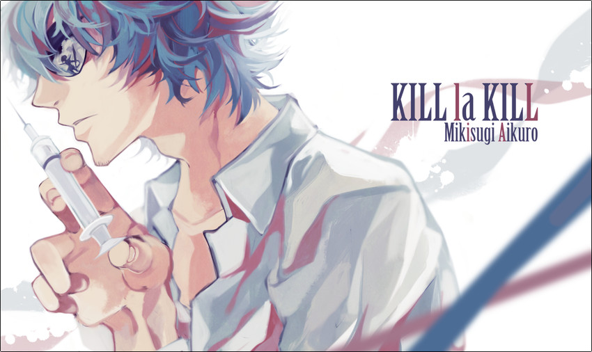 matoi ryuuko and mikisugi aikurou (kill la kill) drawn by 30_(mitsumaru)
