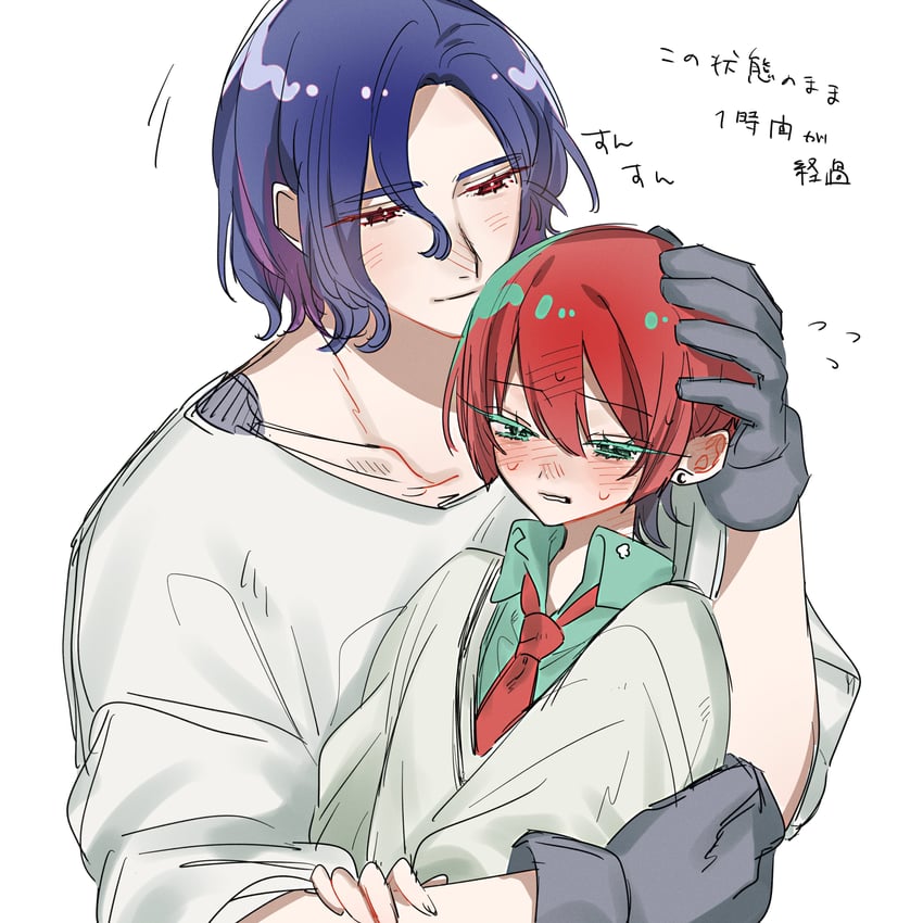 amate yuzuriha and shuji ito (gundam and 1 more) drawn by frks_kogai