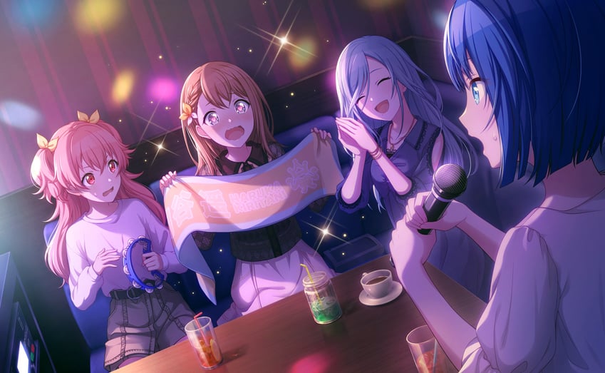 hanasato minori, kiritani haruka, momoi airi, and hinomori shizuku (project sekai) drawn by colorful_palette